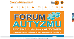 Desktop Screenshot of nowanadzieja.com.pl